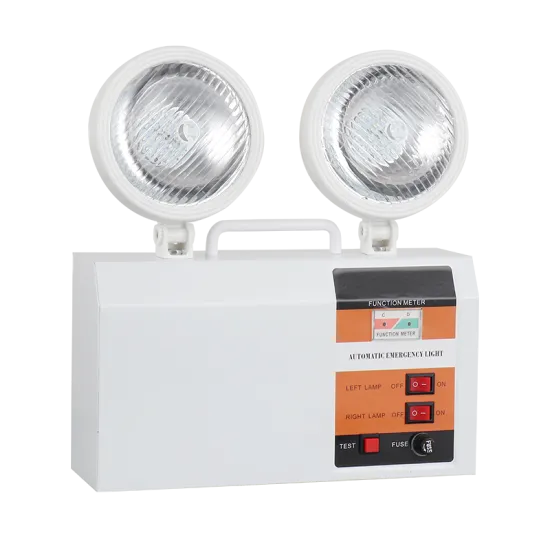 6V Double Heads White light 4hours Emergency Light