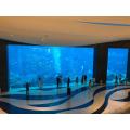 Aquariums acryliques en verre en verre en verre pour restaurant