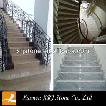 polished marble stair tread, marble stairs price