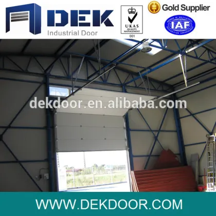 vertical opening industrial doors overhead sectional door