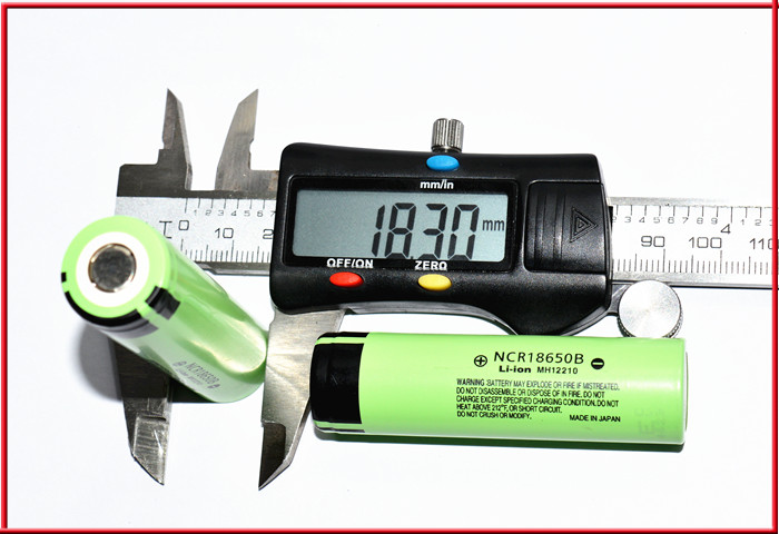 Battery NCR 18650b 3400mah for vapor smoke