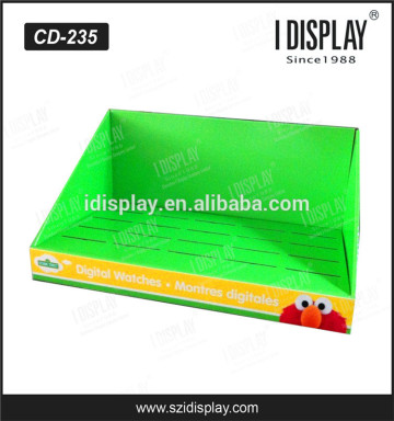 custom printed counter display boxes digital watch counter top display