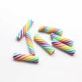 Stick  Colorful Simulated Chocolate Bar Candy Christmas Screw Color Sweet Fashion Jewelry Making Center