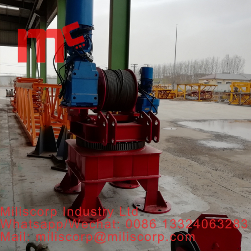 원격 제어 Derricking Jib Crane, 고품질 원격 제어 Derricking Jib Crane