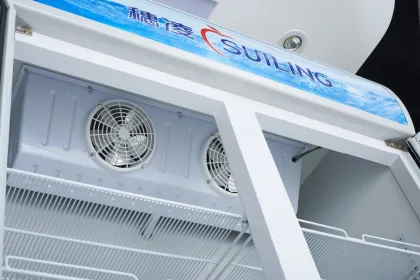 -18C ~ -23C ice cream freezer vertical display refrigerator freezer