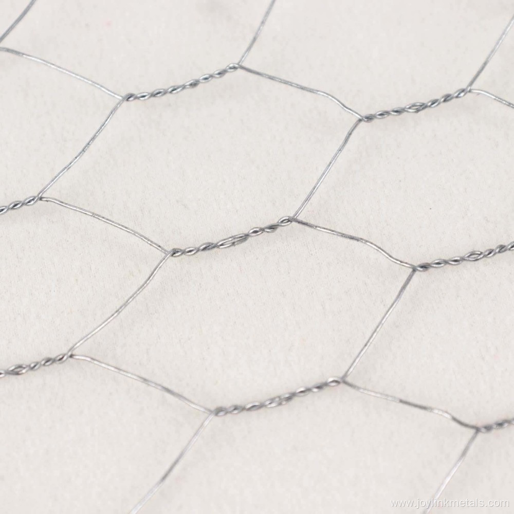 Silver Galvanized Hexagonal Craft Wire Mesh