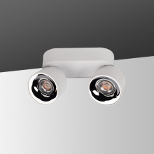 Double Head Adjustable Surface Mounted Spotlight Fixture