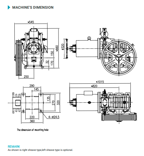 elevator machine