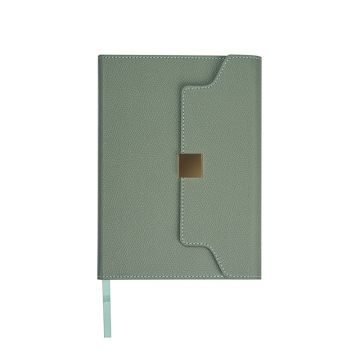 High Quality Customized A5 Notebooks with PU Leather Hard Covers