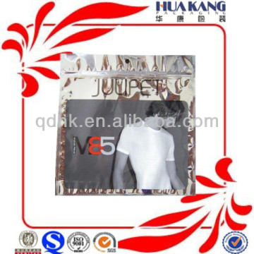 wholesale china alibaba cotton t-shirt plastic bag custom printed ziplock