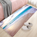 Flannel high definition digital printed floor mat