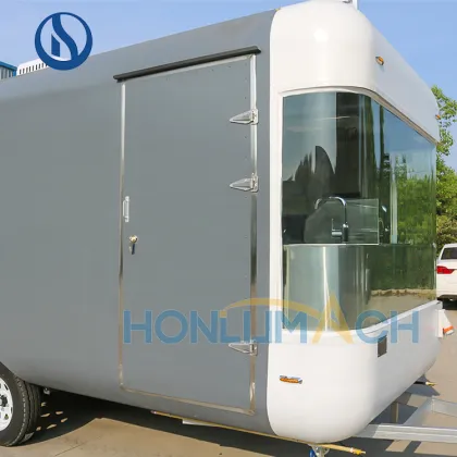 Mobile Fast Food Trailer: Street Food Truck Pizza Burger
