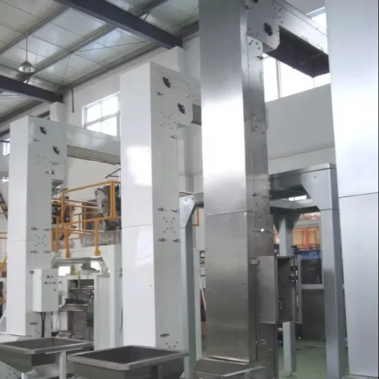 Automatic Z Type Bucket Elevator for Food Snacks and Nuts