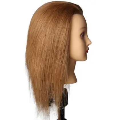 Wholesale custom 100% training hair mannequin head with wigs