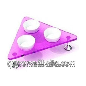3-section pet food container for dog