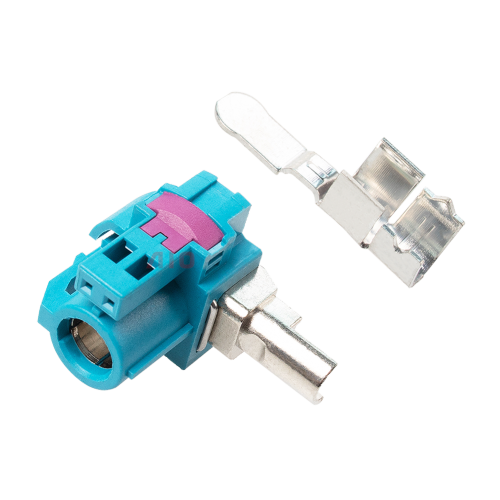 4 Pin Male Female Fakra HSD Crimp Connector