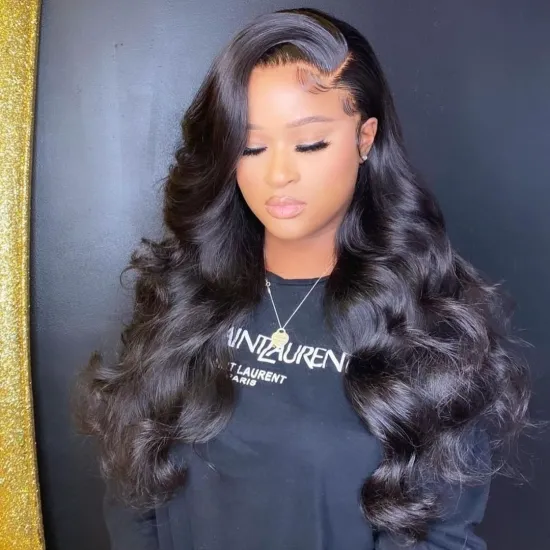 Ready To Ship Wigs Wholesale 100% Human Hair Supplier Body wave 5X5 Lace Closure Wigs Lace Front