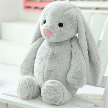 Wholesale Cute Soft Cotton Stuffed Rabbit Long-Eared Bunny Plush Toy
