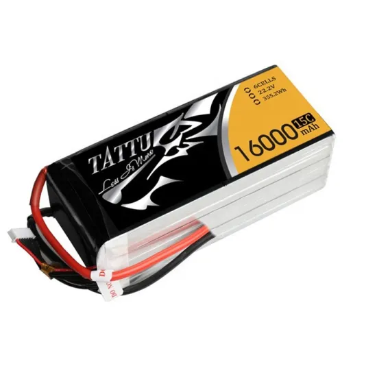 RC lipo battery 10000/12000/16000/22000mah 25c 2s 3s 4s 5s 6s li-polymer battery pack