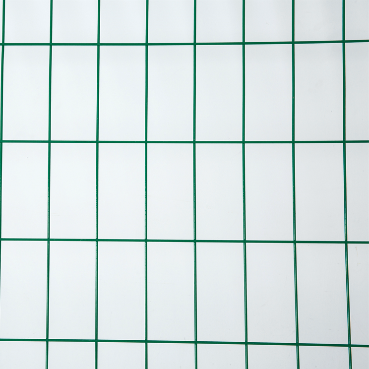 Recinzione in PVC all'aperto rivestito verde per giardino