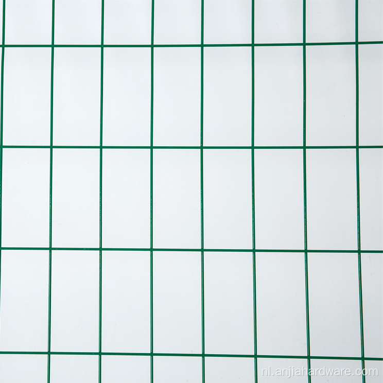 Groen gecoate outdoor PVC hek voor tuin