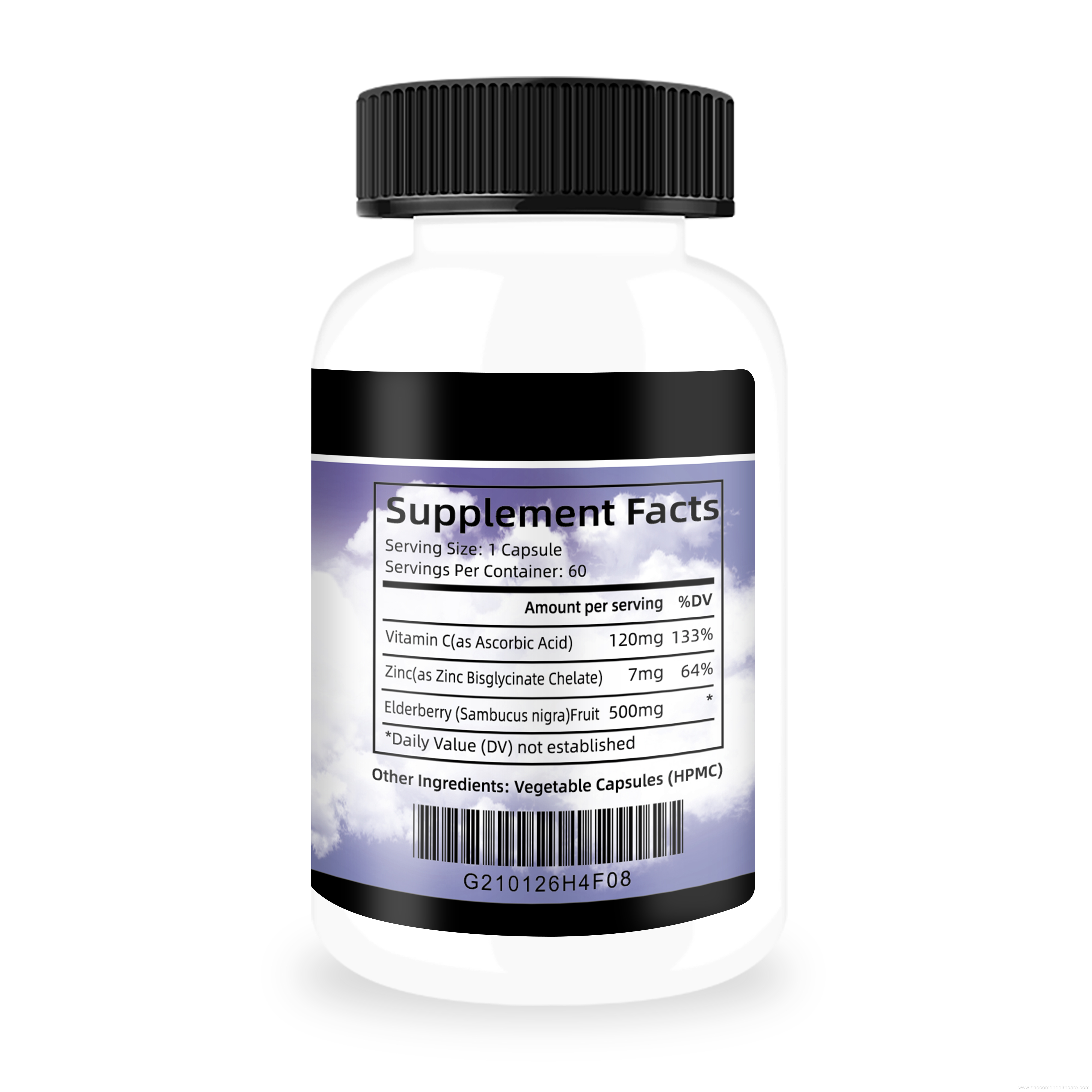 Vitamins for adult Elderberries Black Sambucus Capsules