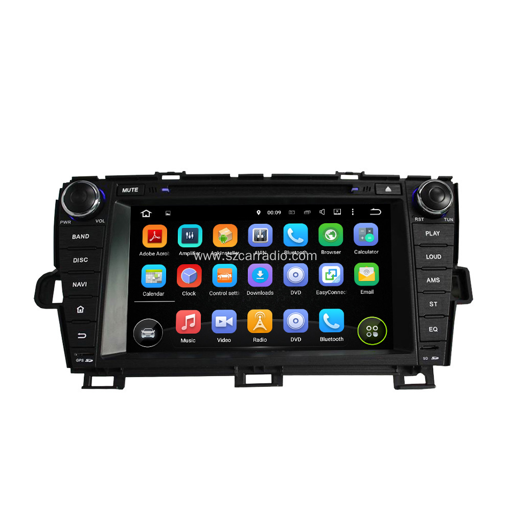 car entertainment for PRIUS 2009-2013 left driving