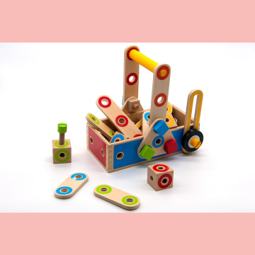 learning wood toys,wooden toy construction equipment