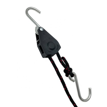 150lbs Capacity Metal Gear S Hook: Ideal Ratchet Tie Down and Tow Rope for Boats