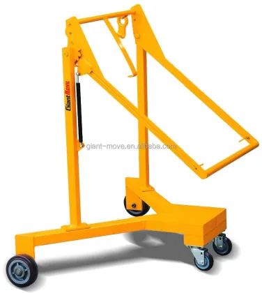 GIANT-MOVE Drum Mover Lifter Trolley - Manual Oil Drum Trolley 365kg