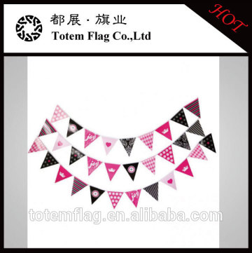 Colourful Printed Polyester Bunting String Flags