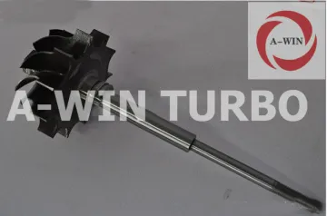 Tb34 / Tb31 Turbo Turbine Shaft And Wheel , Turbocharger Parts