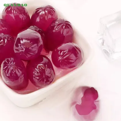 Delicious Peelable Gummy Candy with Juice