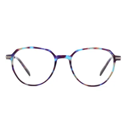 Wholesale Custom Classical Optical Glasses Alloy Acetate Eyeglass Frames Eyewear Spectacles