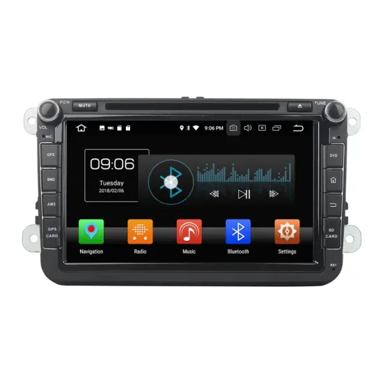 2 din car navigation multimedia system for Volkswagen
