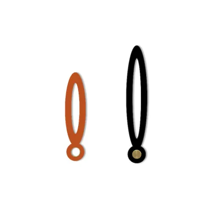 Laser-Cut Clockwise Wall Clock Hands Pointers