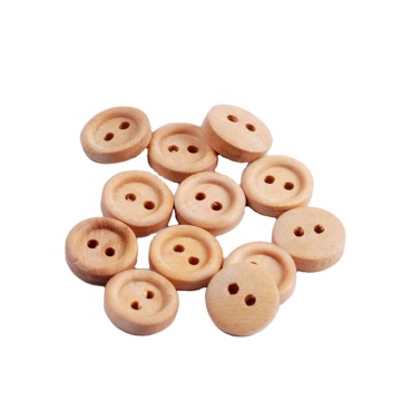 4Holes Natural Wooden Garment Buttons - BN80001