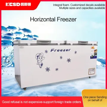 Supermarket Deep Freezer Manufacturer Single Door Chest Freezer Refrigerator Commercial Freezers