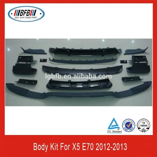 Car accessories auto truck rear bumper bodykit for bmw e70 X5 series