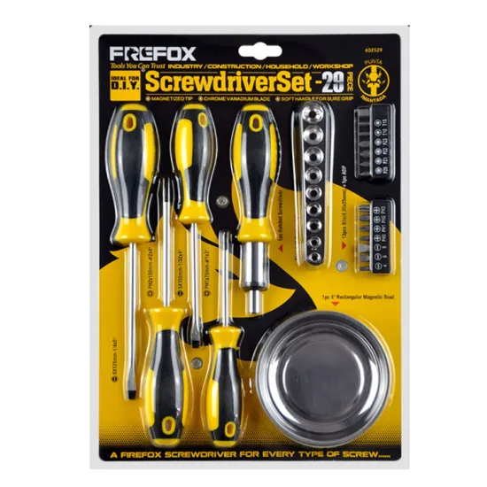 Multifunctional Ratchet Wheel Screwdriver Head Set