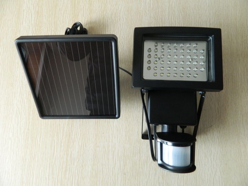 50PCS Solar Panel LED Light with Motion Sensor