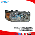 Phụ tùng xe tải Aftermarket Headlamp 1743685 1743684