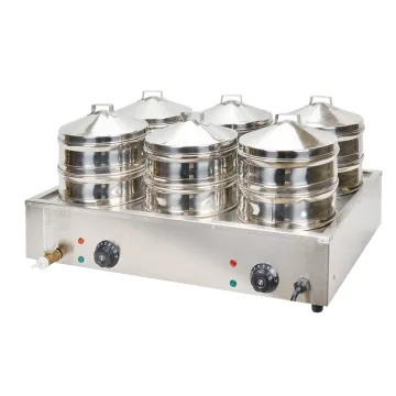 Commercial Electric Stainless Steel Steamer