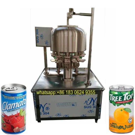 2000BPH Pineapple Juice Canning Machine - Aluminum Can Filling and Sealing Equipment