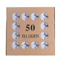 Slow Burning Unscented Tea Light Mini Tealight Candles