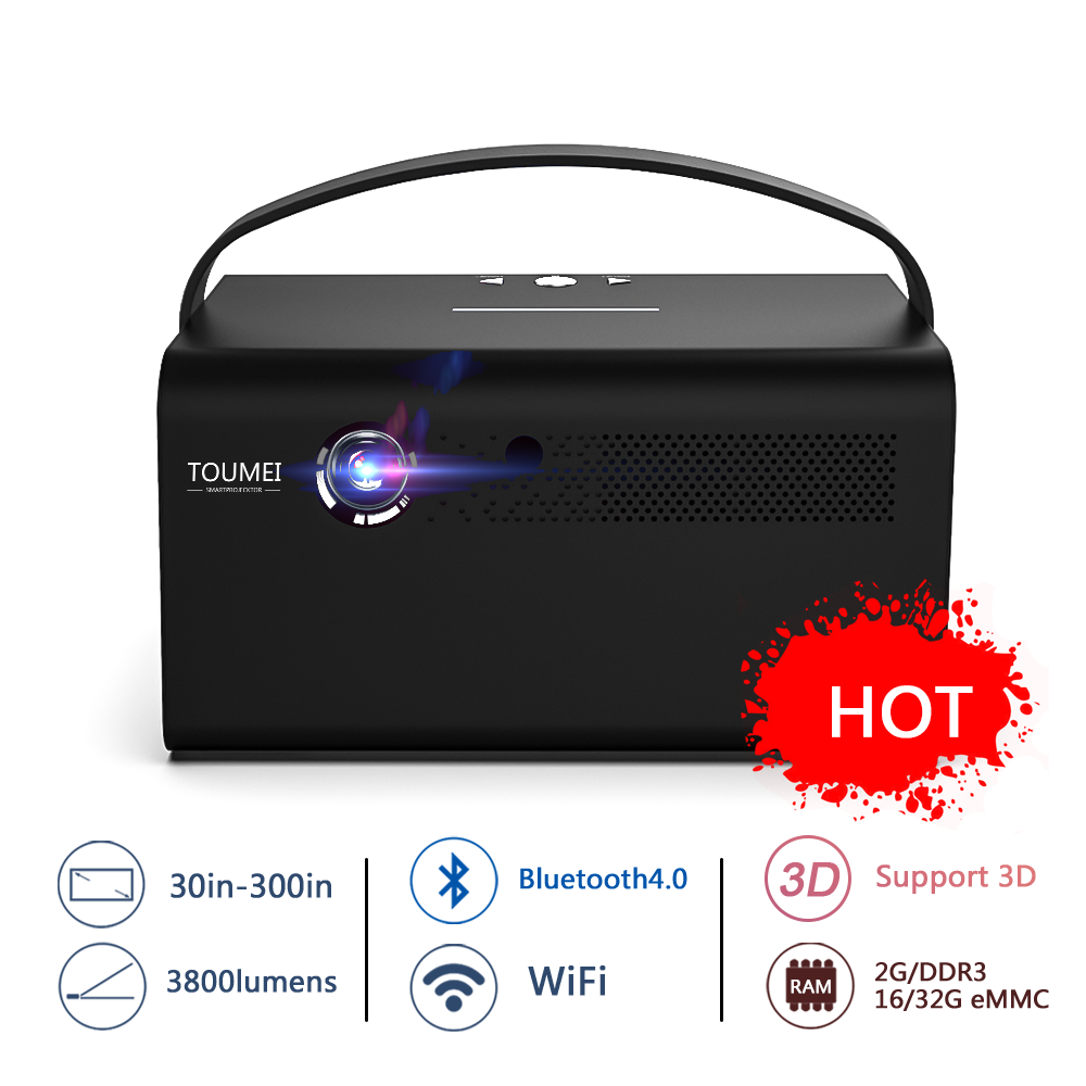 portable smart projector amazon