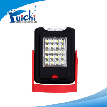 20 SMD+3 emergency light led work light with stand