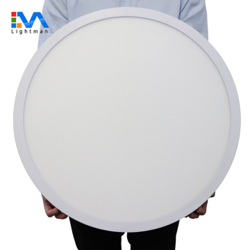 400mm gömme yuvarlak LED panel ışığı