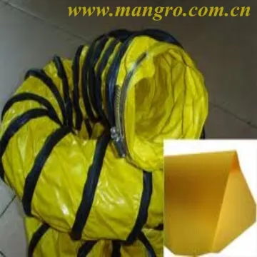 flexible duct hose, pvc coated fabric, pvc laminated fabric