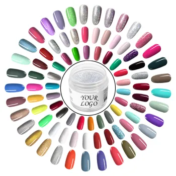 Hot Popular Nail Extension Art Design: 2 in 1 Nails Pigments & Acrylic Powder - New Arrivals